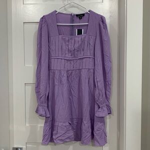 anthropologie lea & viola lavender long sleeve